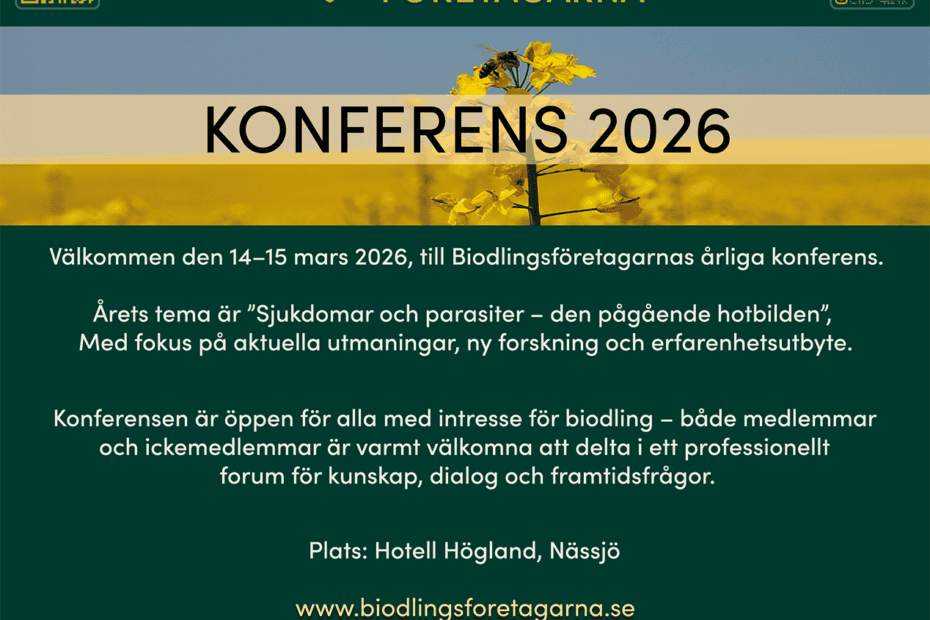 Biodlarkonferens 2026